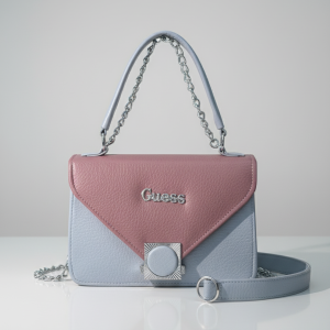Guess Two-Tone Chain Shoulder Bag